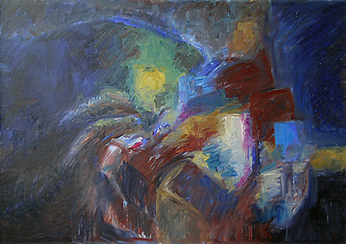 abstract schilderij