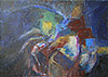 abstract olieverf